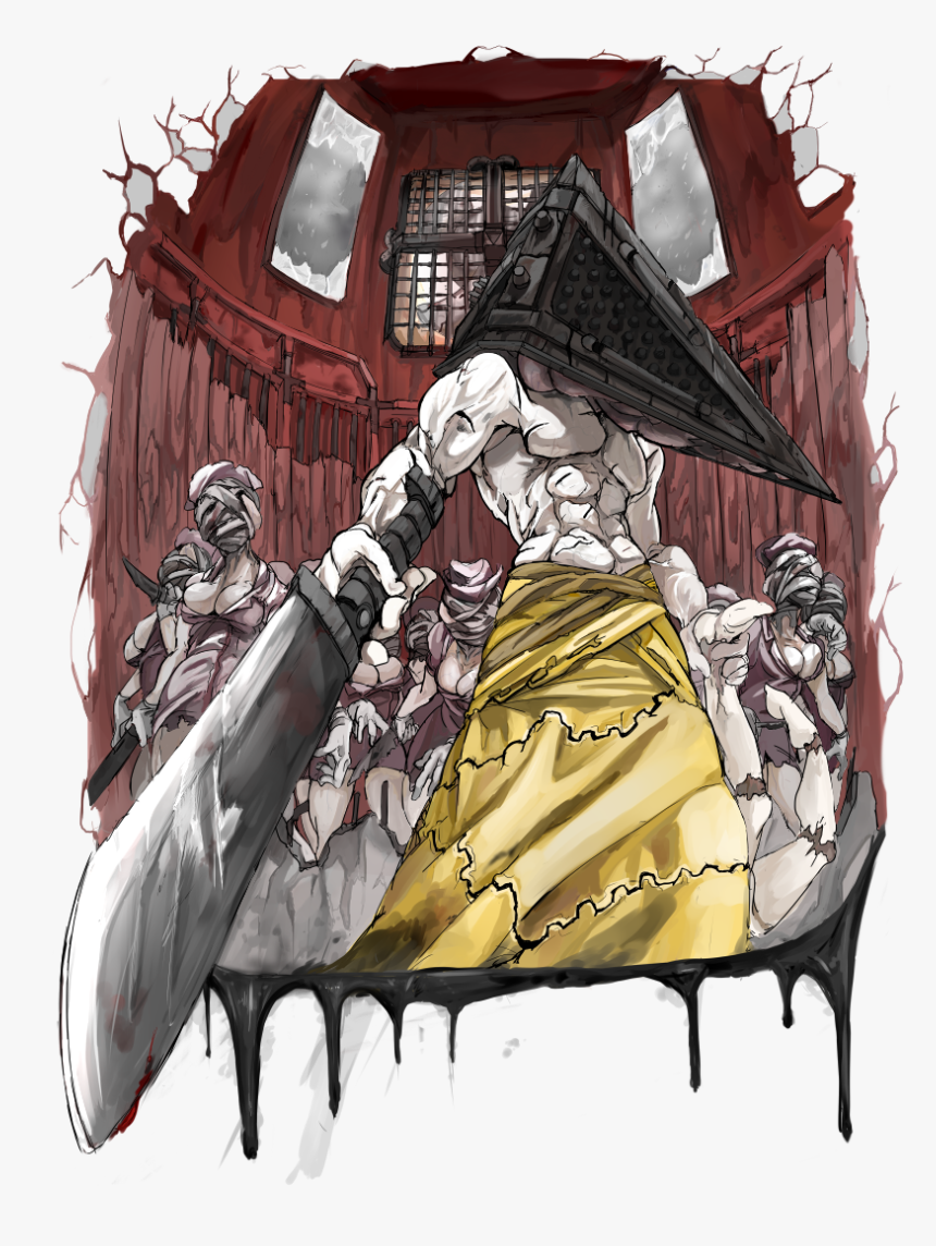 Transparent Pyramid Head Png - Illustration, Png Download, Free Download