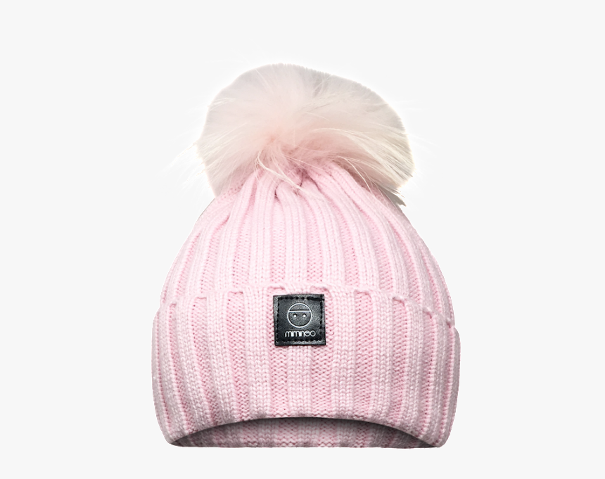 Angora Classic Line Hat Pink Double Pompoms Winter - Beanie, HD Png Download, Free Download