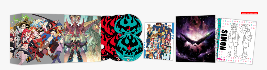 Gurrenlagann-ultimate 3d Open Nc - Gurren Lagann Ultimate Collector's Edition, HD Png Download, Free Download