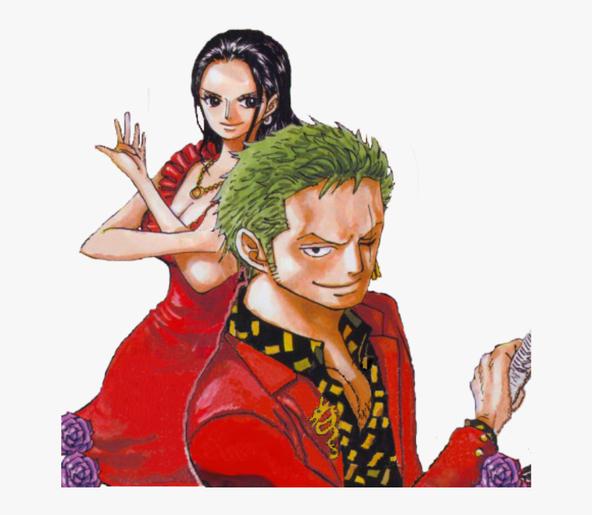 “one Piece Cover Jump - One Piece Zoro Robin, HD Png Download, Free Download