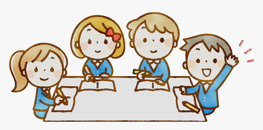 Juku Learning Student Classroom School - Clipart Images Of Students, HD Png Download, Free Download