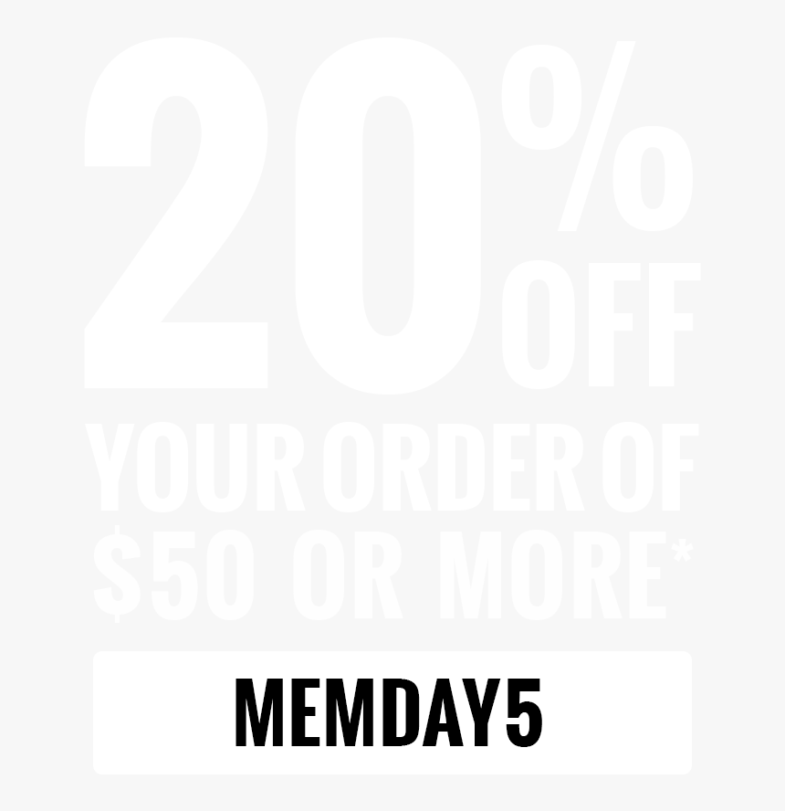 20% Off Your Order Of $50 Or More - Poster, HD Png Download, Free Download