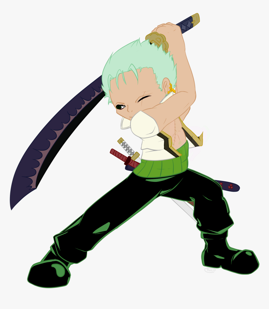 Zoro - Cartoon, HD Png Download, Free Download