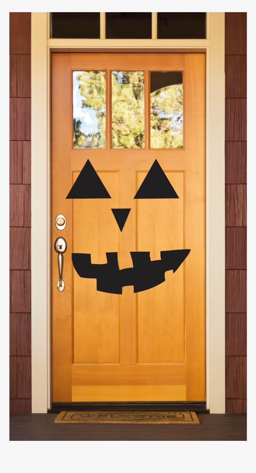 Jack O - Jack O Lantern Front Door, HD Png Download, Free Download