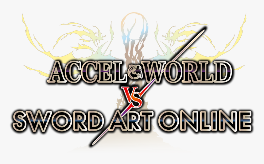 Transparent Sword Art Online Png - Accel World Vs Sword Art Online Logo, Png Download, Free Download