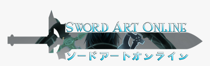 Transparent Sword Art Online Png - Sword Art Online Letra, Png Download, Free Download