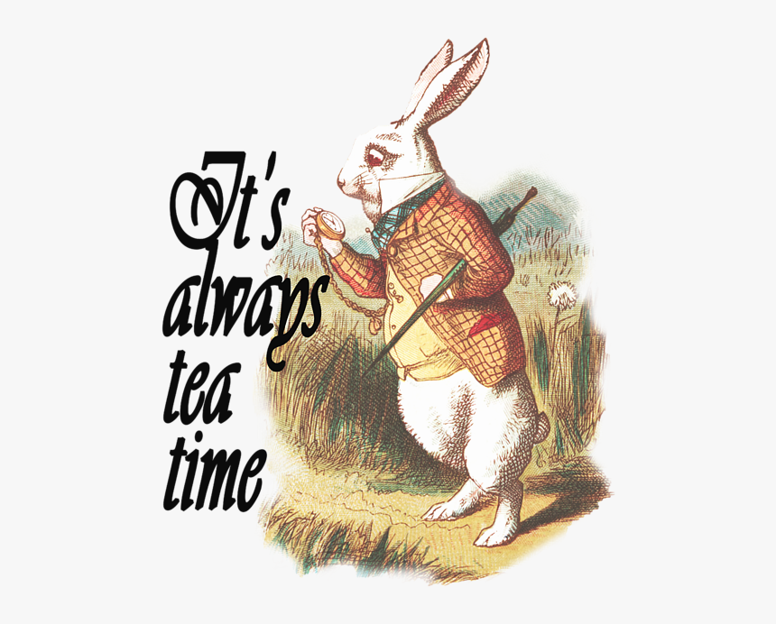 White Rabbit Alice In Wonderland Book, HD Png Download, Free Download