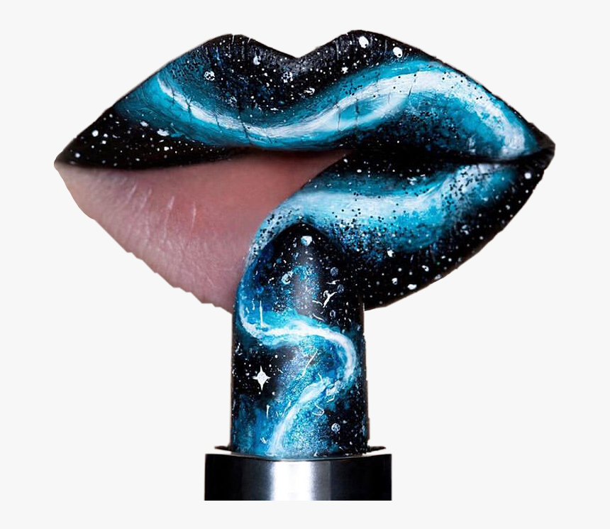 #lips #png #aesthetic #aesthetictumblr #aestheticlips - Makeup Rainbow And Galaxy, Transparent Png, Free Download