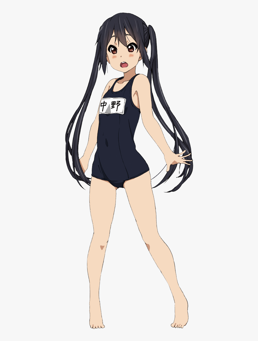 Anime K-on Vector Transparent Azusa Nakano Anime Transparent - Azusa Nakano Png, Png Download, Free Download