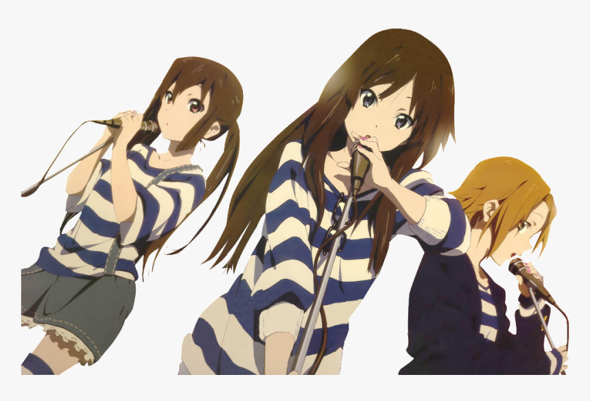 Transparent K On Png - Group Anime Girls Singing, Png Download, Free Download
