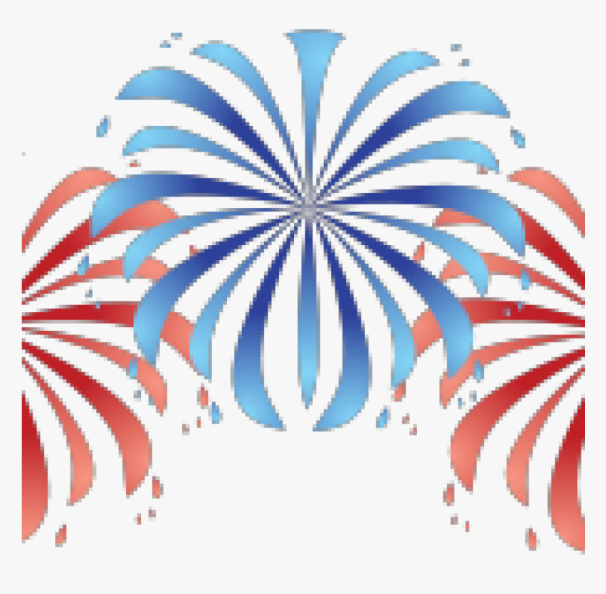 Ballistics Clipart July 4th Fireworks - Firework 4th Of July Clipart, HD Png Download, Free Download