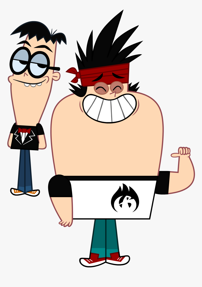 Kin And Kon From Grojband Animated Cartoon - Grojband Kin And Kon, HD Png Download, Free Download