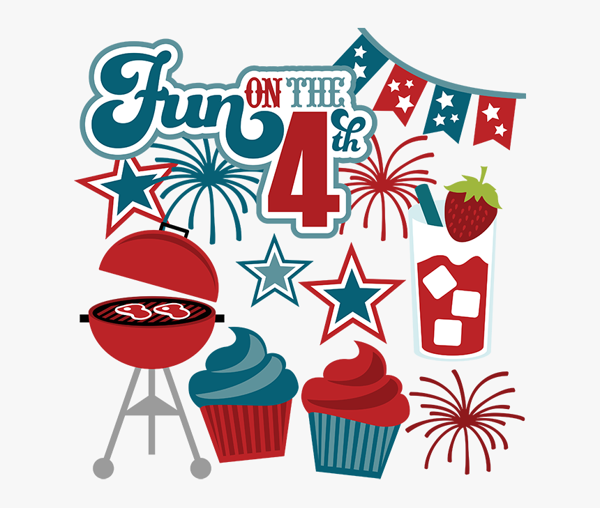 4th Of July Cake Clip Art, HD Png Download, Free Download