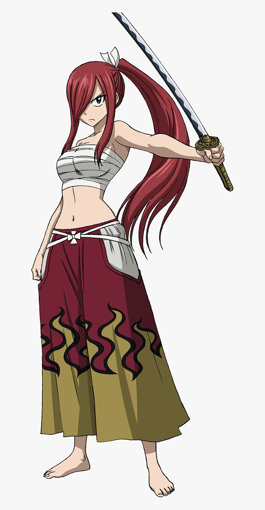 Erza Japanese Cloth Armor, HD Png Download, Free Download