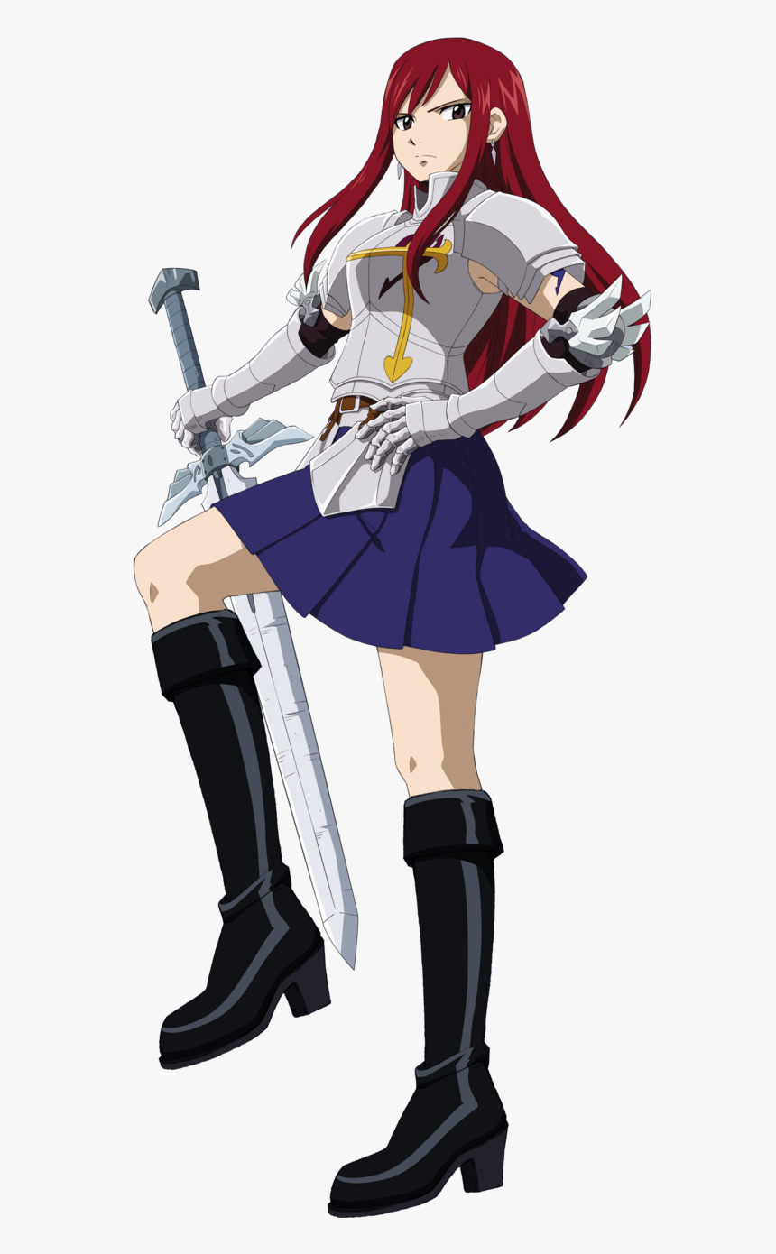 All Worlds Alliance Wiki - Fairy Tale Anime Erza, HD Png Download, Free Download