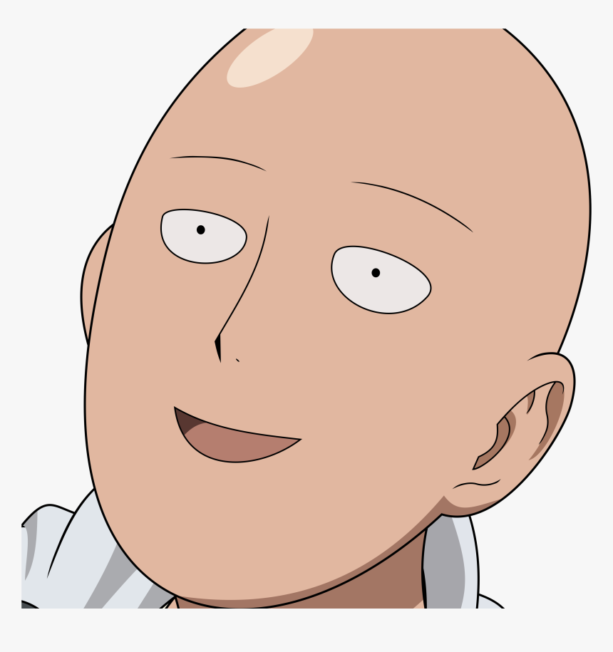 One Punch Man Simple - One Punch Man Cara, HD Png Download, Free Download