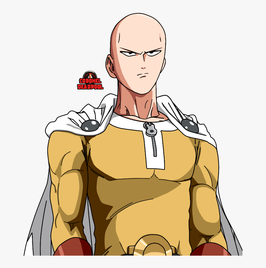 One Punch Man Saitama Png - One Punch Man Png, Transparent Png, Free Download