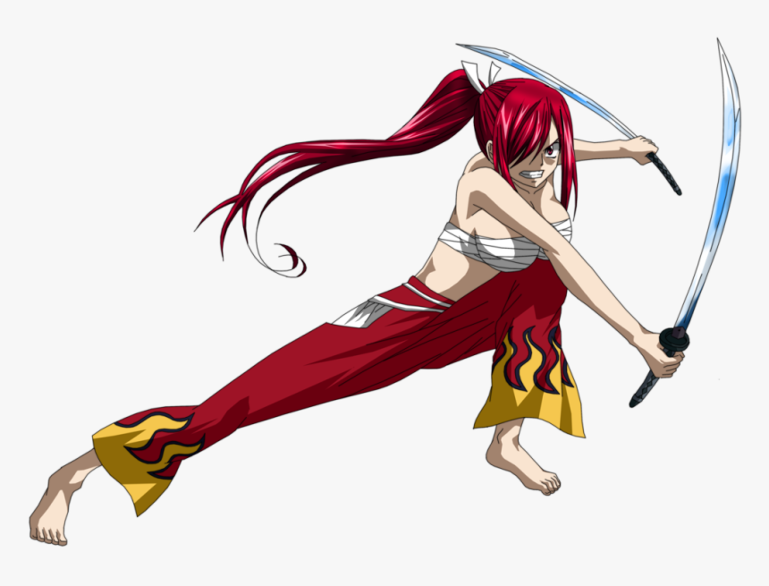 #erza #erza Scarlet #anime #chibi #kawaii #fairytail - Fairy Tail Erza Chibi, HD Png Download, Free Download