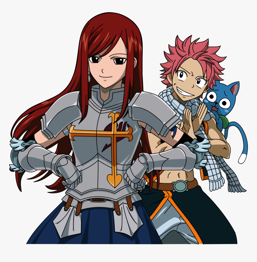 Erza And Natsu, HD Png Download, Free Download