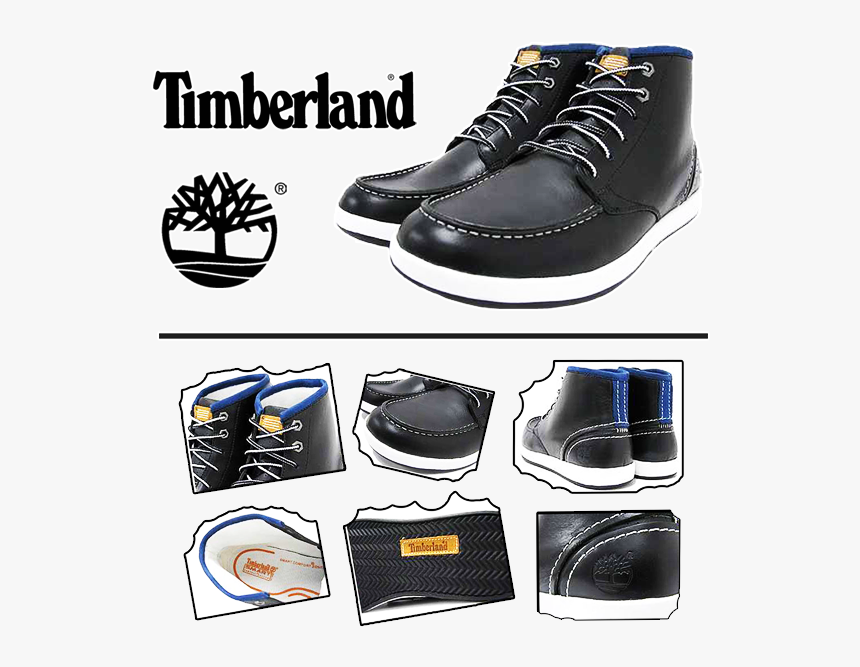 ~timberland 6 Eye Chukka Navy White Half Boot - Timberland, HD Png Download, Free Download