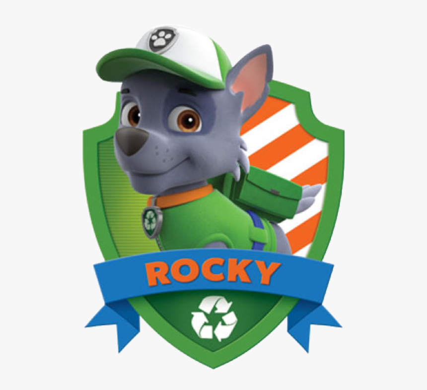 Transparent Rocky Balboa Clipart - Paw Patrol Rocky, HD Png Download, Free Download