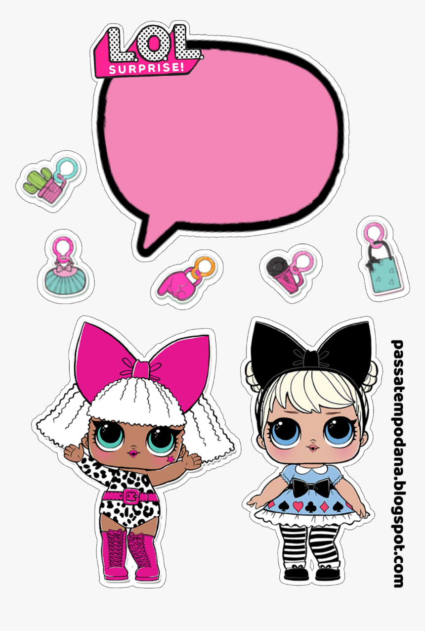 Topo De Bolo - Diva Lol Surprise Dolls, HD Png Download, Free Download