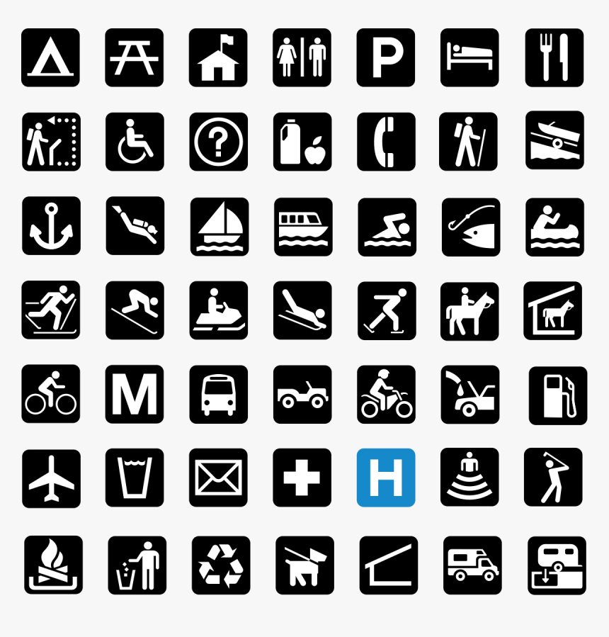 National Park Pictogram, HD Png Download, Free Download