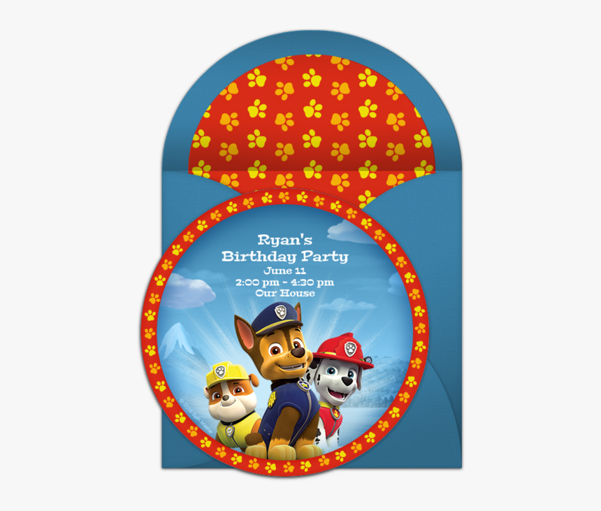 Save The Date Paw Patrol, HD Png Download, Free Download