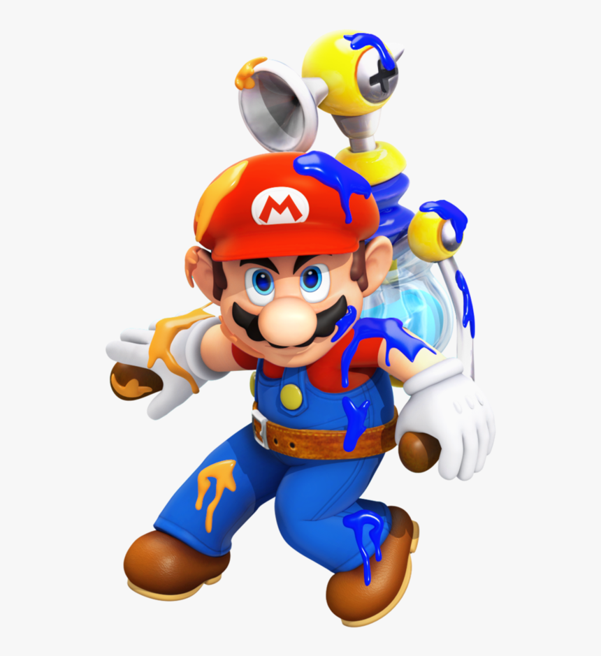 Super Mario Sunshine Super Mario Bros - Super Mario Sunshine Mario, HD Png Download, Free Download