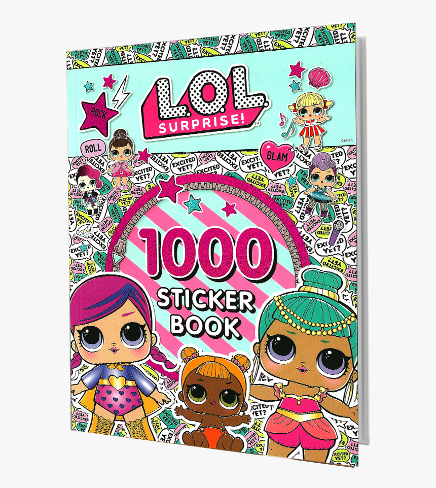 Lol 1000 Sticker Book, HD Png Download, Free Download