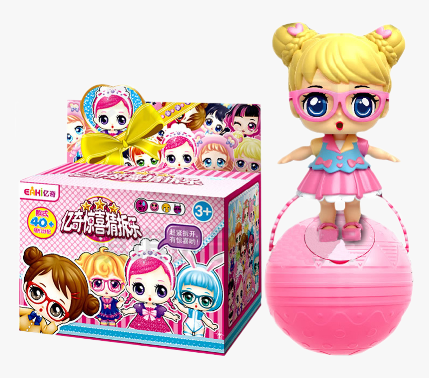 Lol Surprise Doll Open Ball Blind Box Egg Princess - Eaki Doll, HD Png Download, Free Download