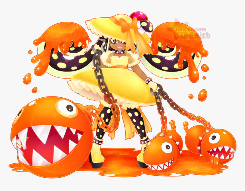 [ Goopy Inferno - Mario Sunshine X Splatoon, HD Png Download, Free Download