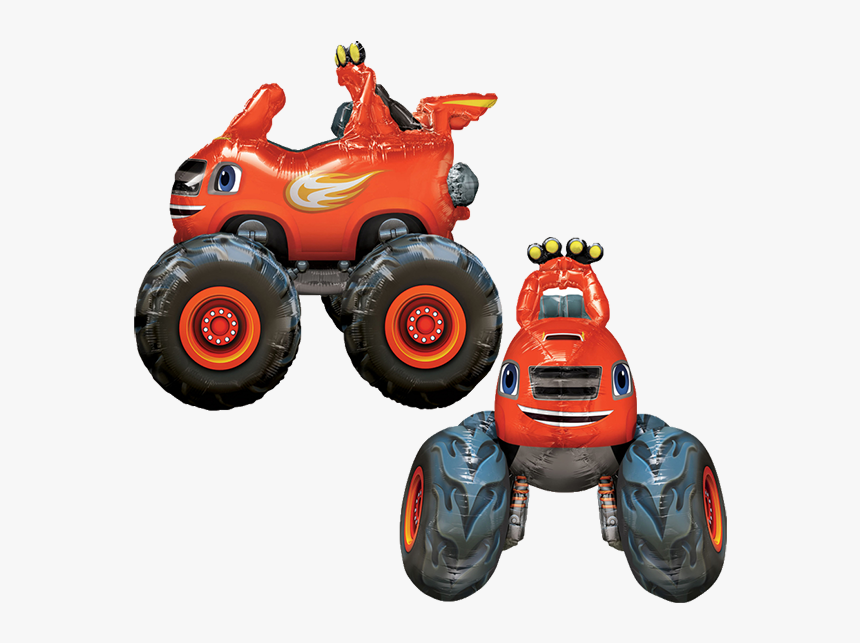 Transparent Blaze And The Monster Machines Png - Blaze The Monster Truck Balloon, Png Download, Free Download