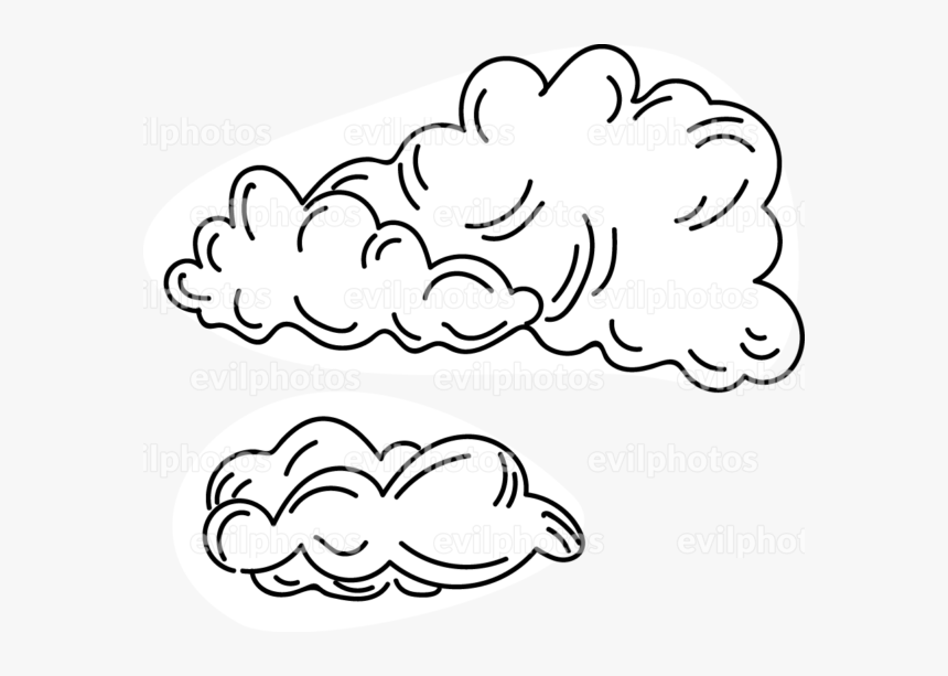 Cloud Drawing Vector And Stock Photo, HD Png Download, Free Download