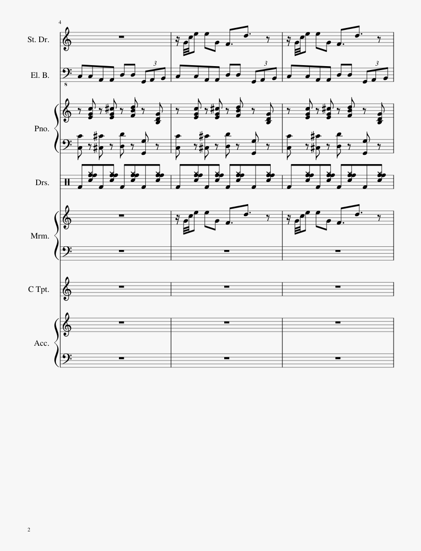 Delfino Plaza Sheet Music Composed By Metroidmckay - Super Mario Sunshine Delfino Plaza Piano Sheet, HD Png Download, Free Download