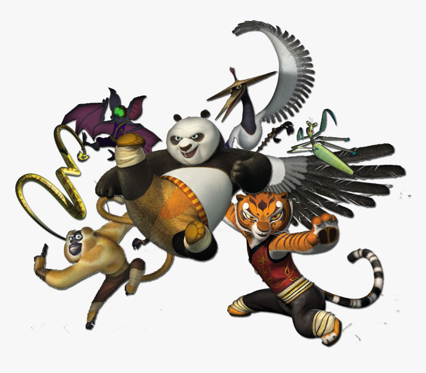 Download Kung Fu Panda Characters Png - Kung Fu Panda Png, Transparent Png, Free Download