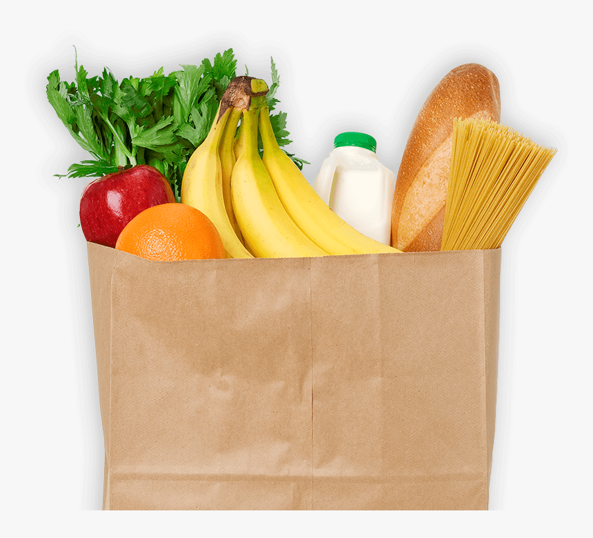 Transparent Grocery Shopping Clipart - Grocery Bag Transparent Background, HD Png Download, Free Download