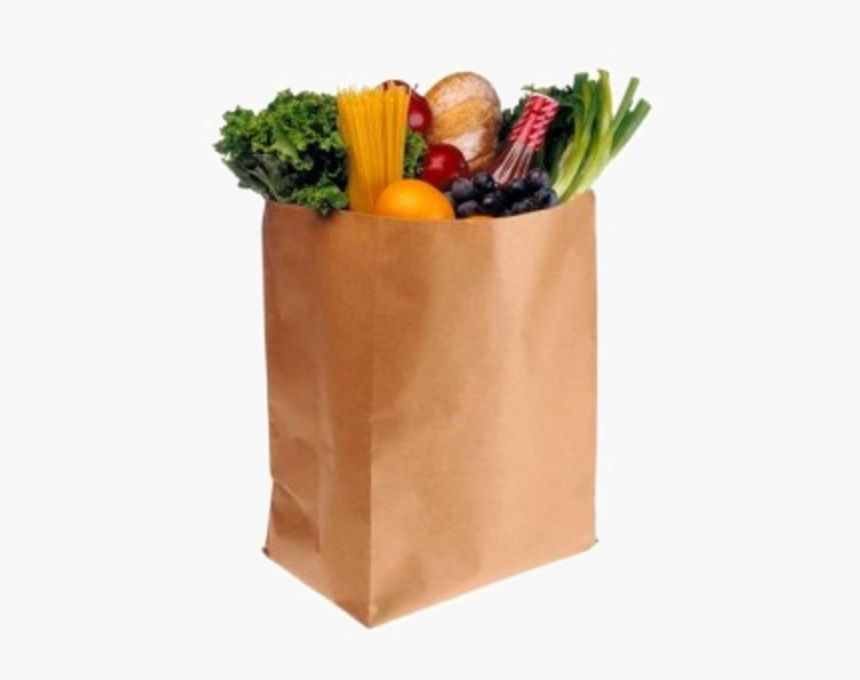 Transparent Background Grocery Bag Png, Png Download, Free Download