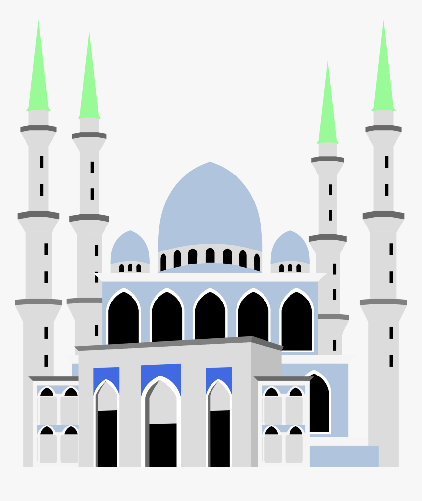 Building,mosque,facade - Masjid Sultan Ahmad Shah Kuantan Png, Transparent Png, Free Download