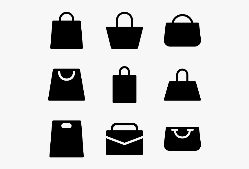 Shopping-bag - Logo Png Shopping Bags Vector, Transparent Png - kindpng