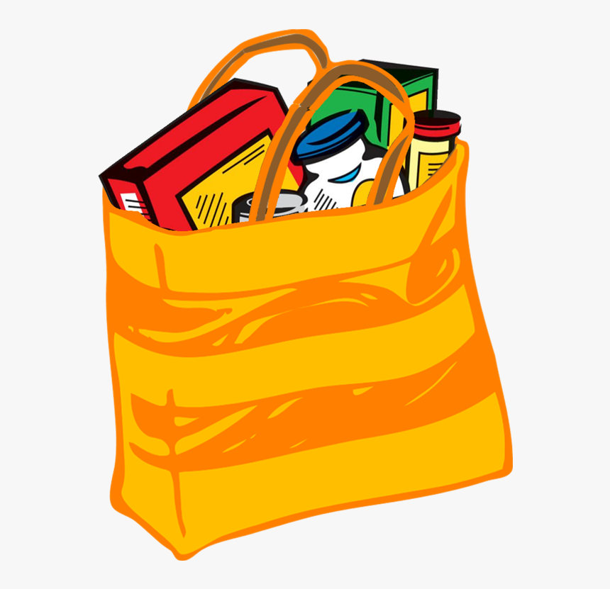 Bags Of Food Logo - Clip Art Free Shopping Bag, HD Png Download, Free Download