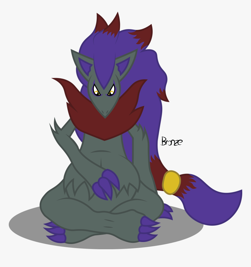 Zoroark Pokemon , Png Download - Shiny Zoroark, Transparent Png, Free Download