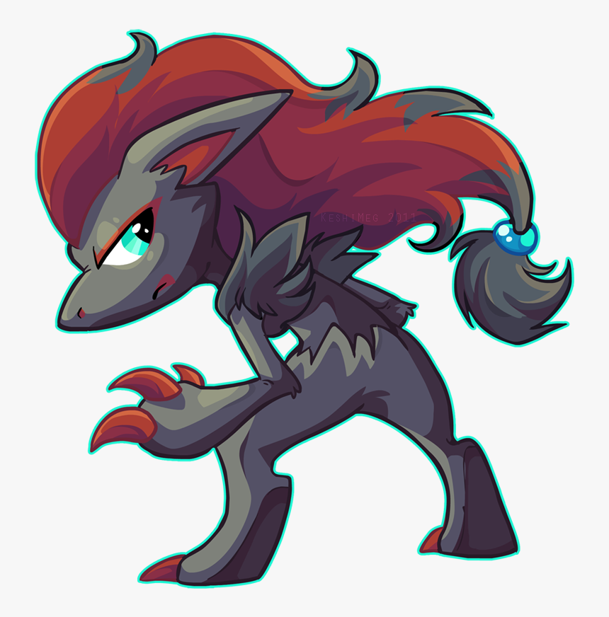 Pokemon Zoroark Chibi, HD Png Download, Free Download