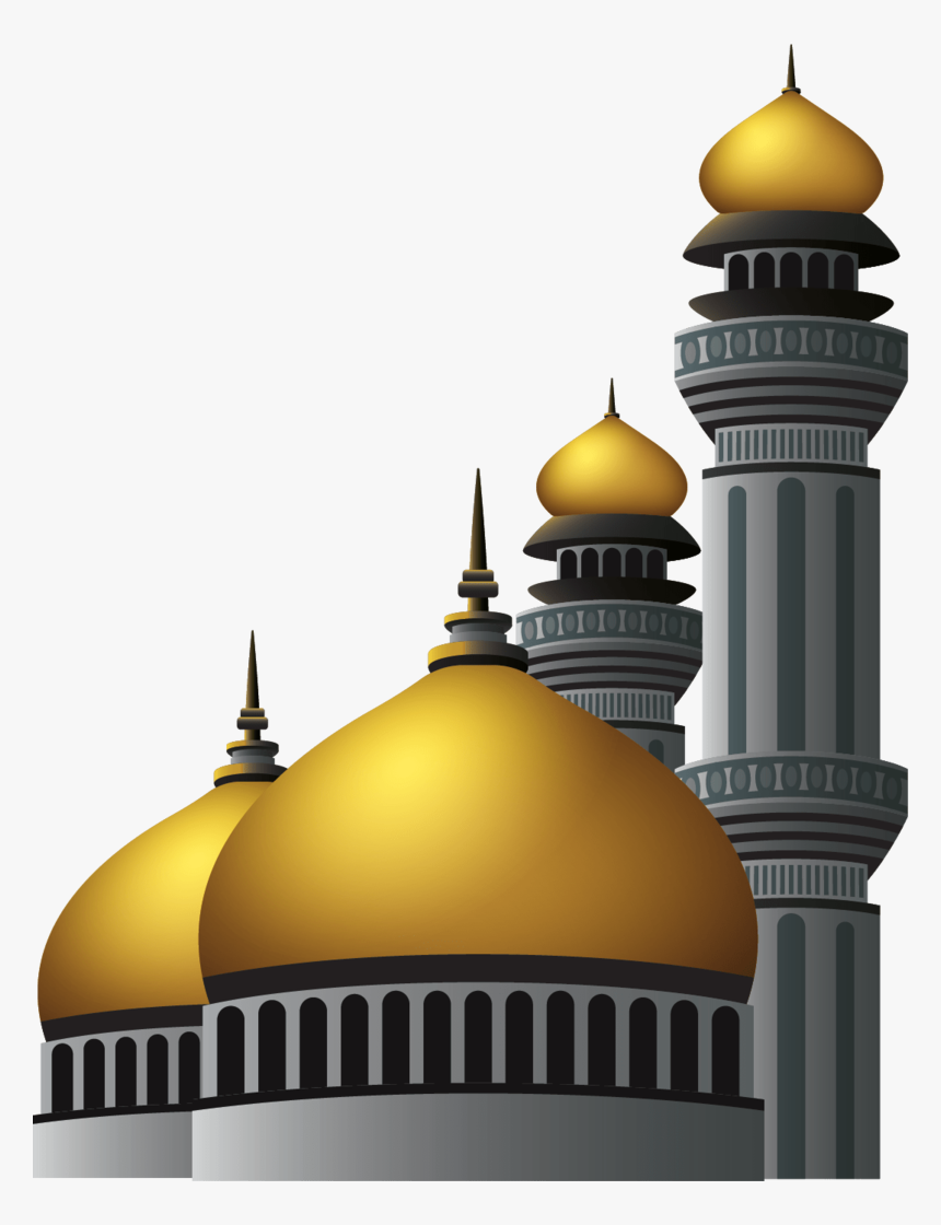 Mosque-vector - Vector Png Masjid Vector, Transparent Png, Free Download