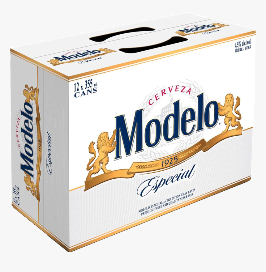 Modelo Especial 12 X 355 Ml - Modelo Beer Can Box, HD Png Download, Free Download