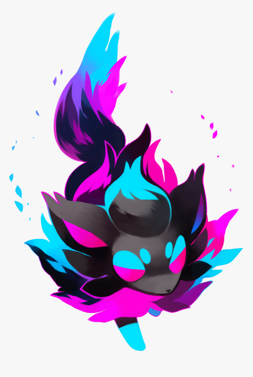 Shiny Zorua Pokemon, HD Png Download, Free Download