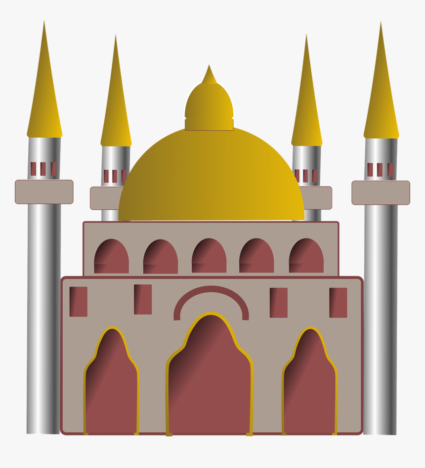 Mosque Building Clipart Png, Transparent Png, Free Download