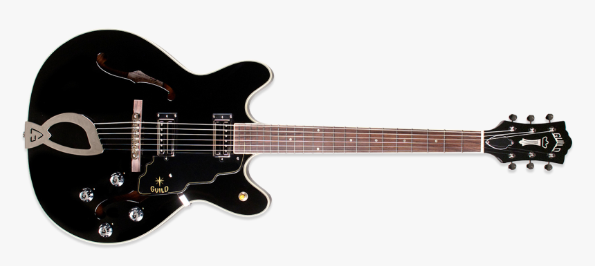 Guild Newark St Starfire Iv Classic Black - D Angelico Ss Premier, HD Png Download, Free Download