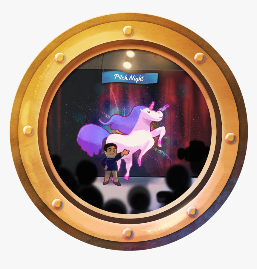 Pitch Night Porthole By Louie Zong Via Artcorgi - Houdini's Escape Room Titanic, HD Png Download, Free Download