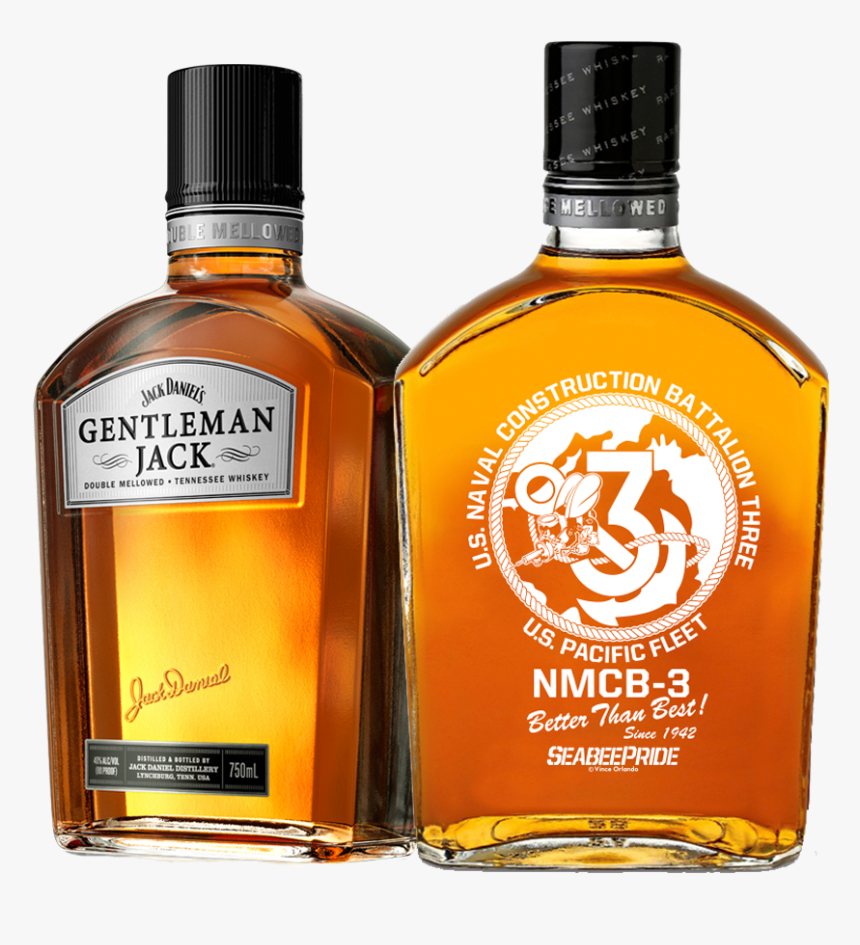 Transparent Jack Daniels Bottle Png - Jack Daniel's Gentleman Jack Whiskey, Png Download, Free Download